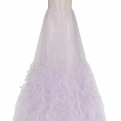 Milla Tender Sparkling Tulle Dress With The Long Ruffle Skirt COLLECTIONS