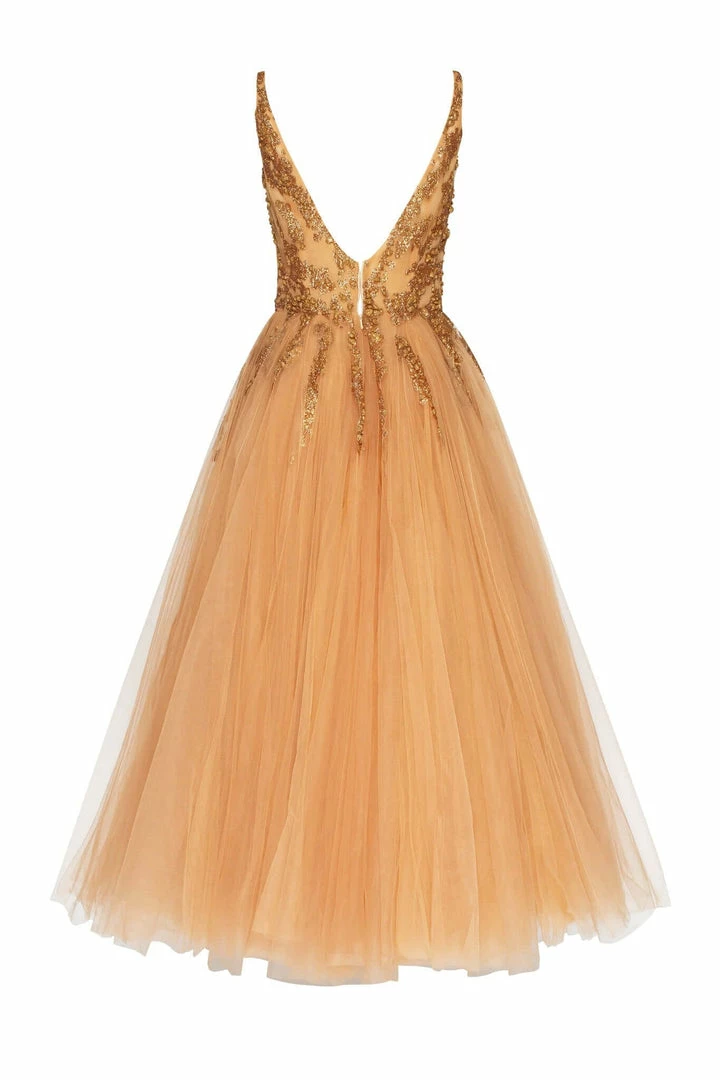 Milla Combination Cocktail Gold Dress Curve & Plus Size Fit 6 Milla Combination Cocktail Gold Dress Curve & Plus Size Fit