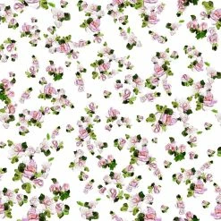 Milla Tender Floral Midi Tie-strap Dress