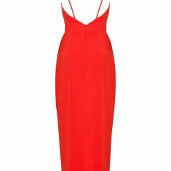 Milla Long Classic Dress With High Slit COLLECTIONS 17 Milla Long Classic Dress With High Slit COLLECTIONS