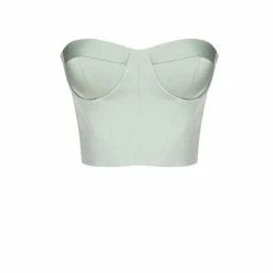Milla Strapless Bustier Crop Top COLLECTIONS