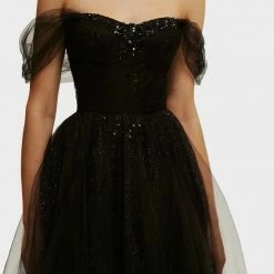 Milla COLLECTIONS Long Off-the-shoulder Neckline Maxi Dress