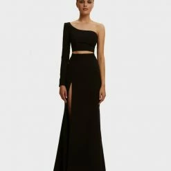 Milla Elegant Maxi One-sleeved Co-ord Set COLLECTIONS 38 Milla Elegant Maxi One-sleeved Co-ord Set COLLECTIONS