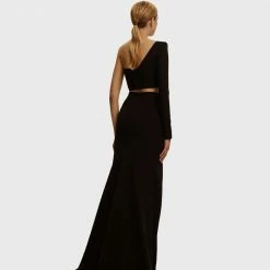 Milla Elegant Maxi One-sleeved Co-ord Set COLLECTIONS 45 Milla Elegant Maxi One-sleeved Co-ord Set COLLECTIONS