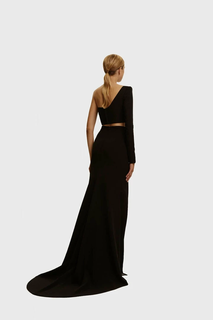 Milla Elegant Maxi One-sleeved Co-ord Set COLLECTIONS 17 Milla Elegant Maxi One-sleeved Co-ord Set COLLECTIONS