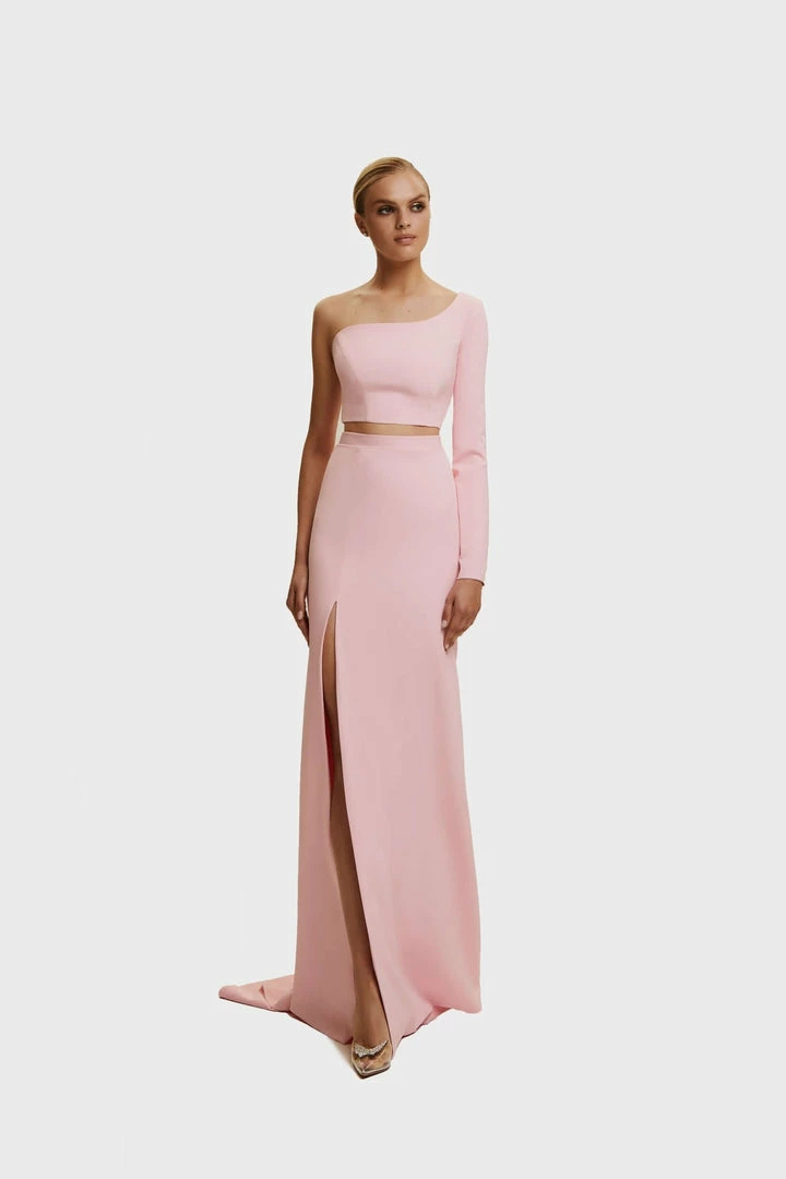 Milla Elegant Maxi One-sleeved Co-ord Set COLLECTIONS 3 Milla Elegant Maxi One-sleeved Co-ord Set COLLECTIONS