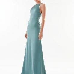 Milla Mock Neck Sleeveless Evening Dress COLLECTIONS