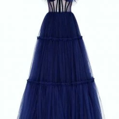 Milla Elegant Off-the-Shoulder Maxi Dress